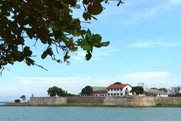 Het fort van Batticaloa, Sri Lanka